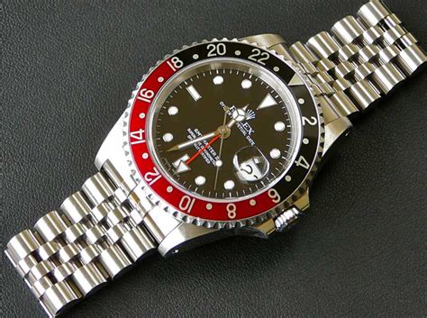 rolex rouge et noir